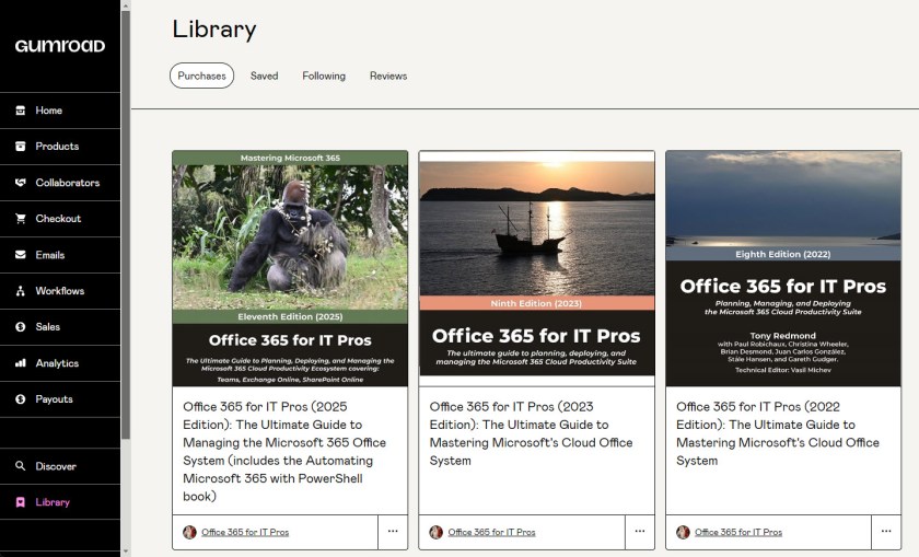 You can always fetch the latest book files from your Gumroad account 