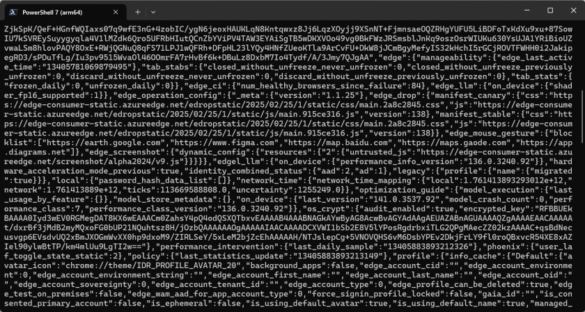 The Teams local state file holds many client configuration settings.