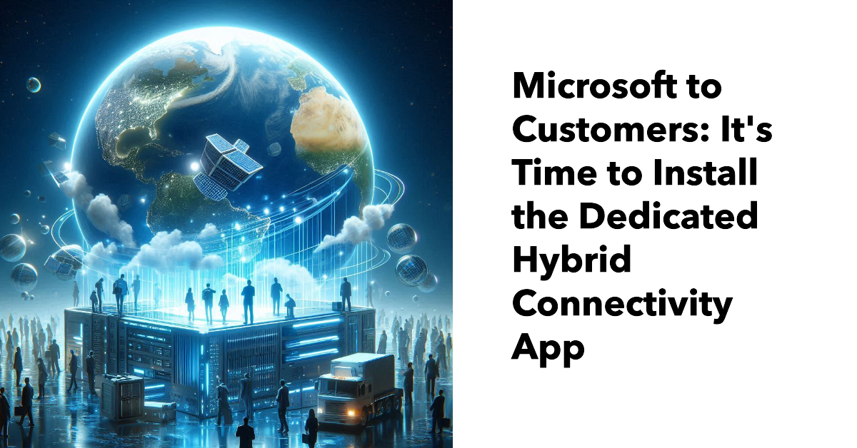dedicated hybrid connectivity app for Exchange Online