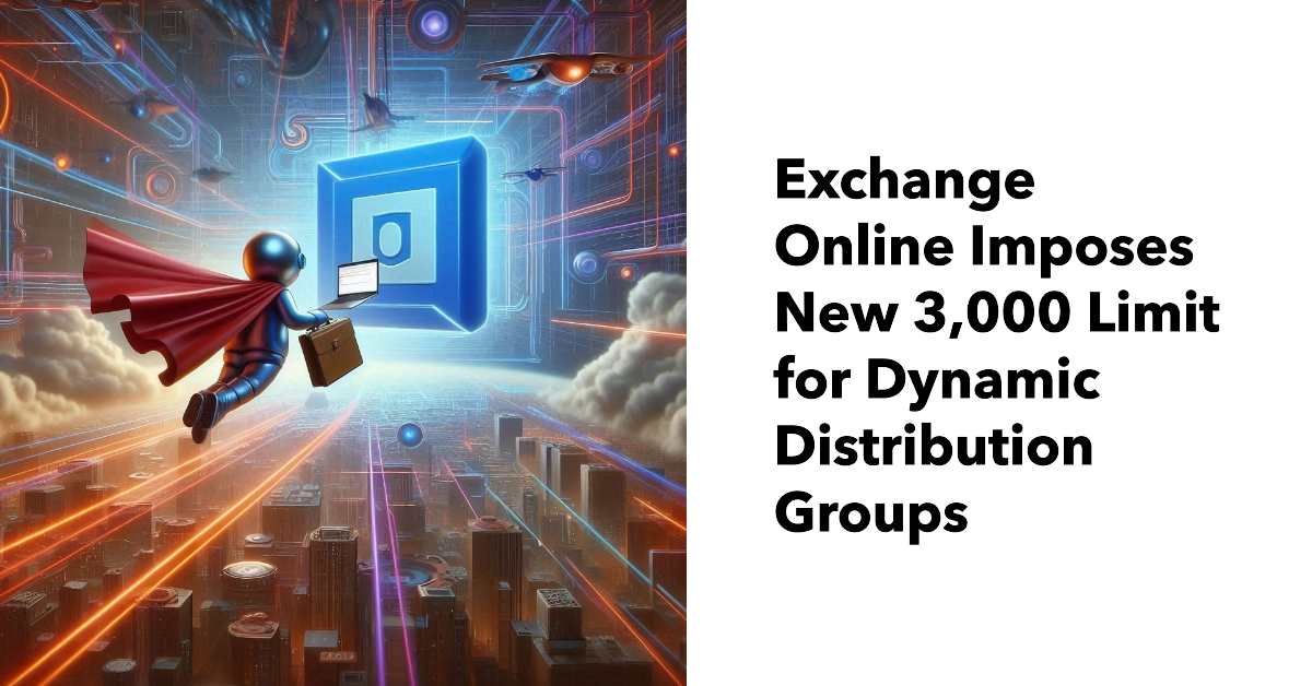 Limit for dynamic distribution groups