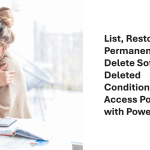 How to restore a soft-deleted conditional access policy