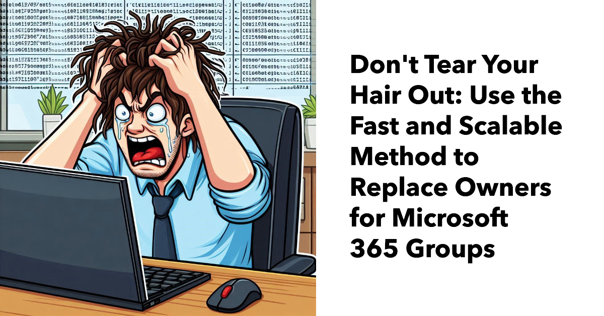 Replace group owners. (Microsoft 365 Groups)