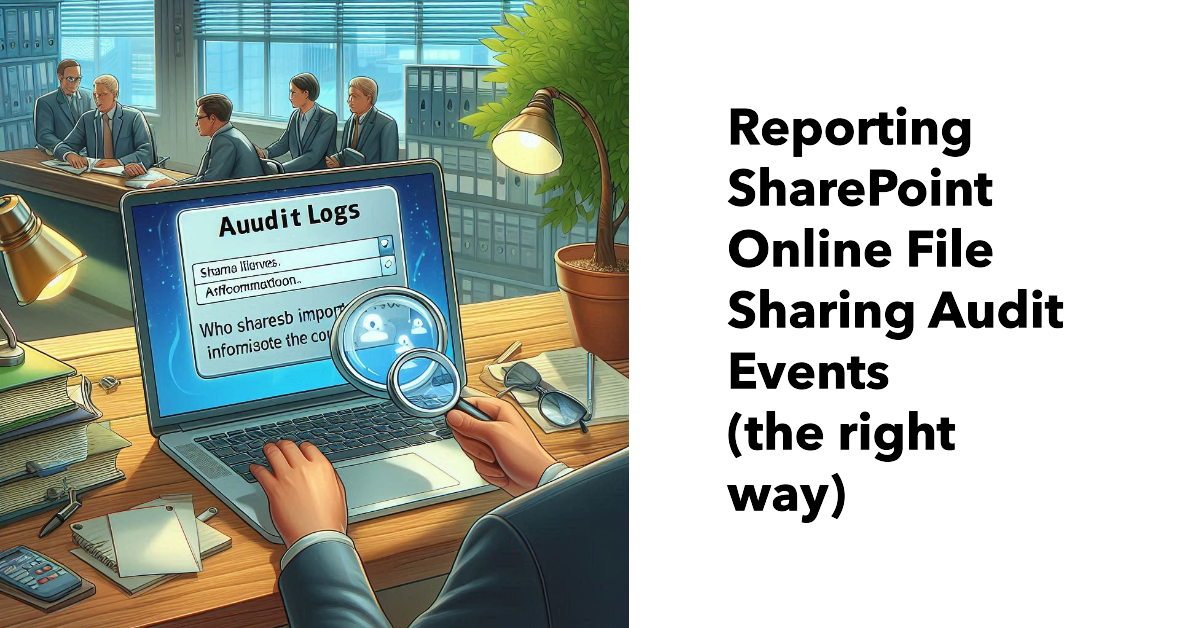 Report file sharing events