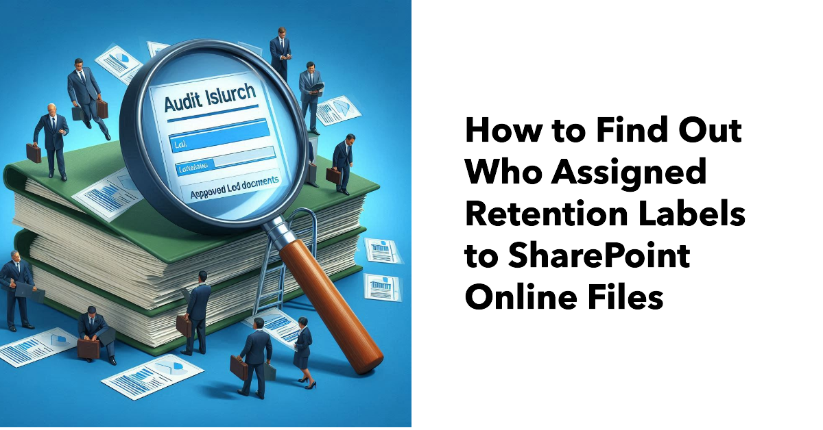 Retention label assignments