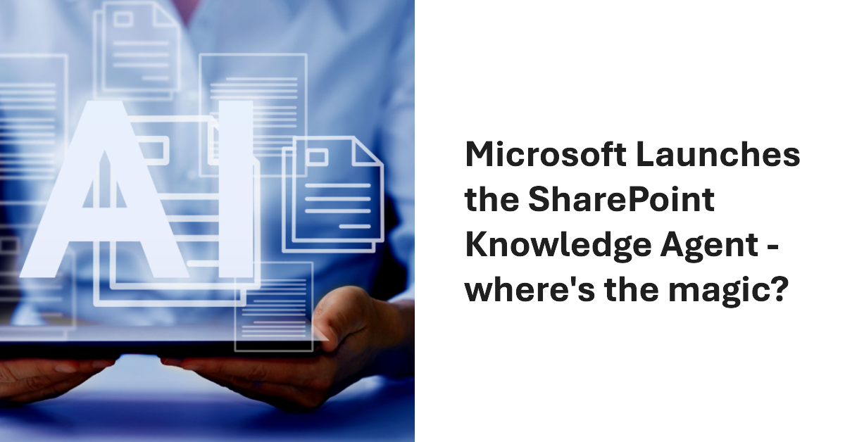 SharePoint Knowledge Agent
