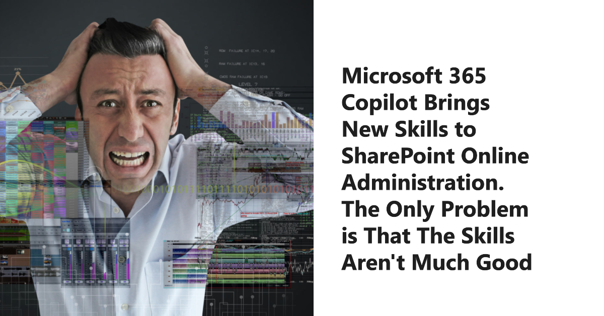 SharePoint Skills from Microsoft 365 Copilot